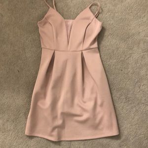 pink dress